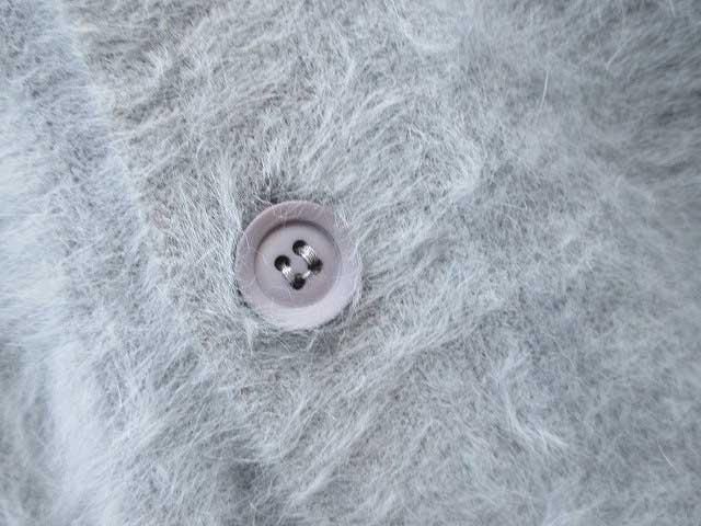 STAMPDスタンプドANGORA CAEDIGAN grey- 夜型大型セレクト