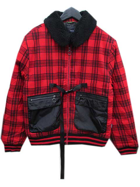 KONUSコーナスBuckle Sherpa MA2 Bomber red - 夜型大型セレクトショップ　AMERICAN DREAM名古屋