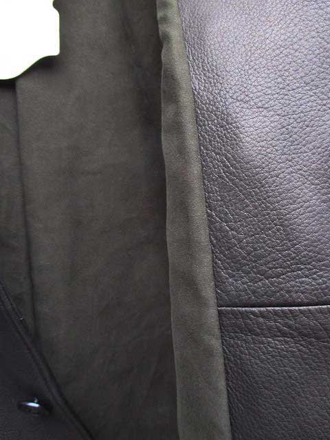 Y'2 LEATHERワイツーレザー ディアスキン×ムートン30'Sカーコート　襟black レザージャケット- 夜型大型セレクトショップ　 AMERICAN DREAM名古屋