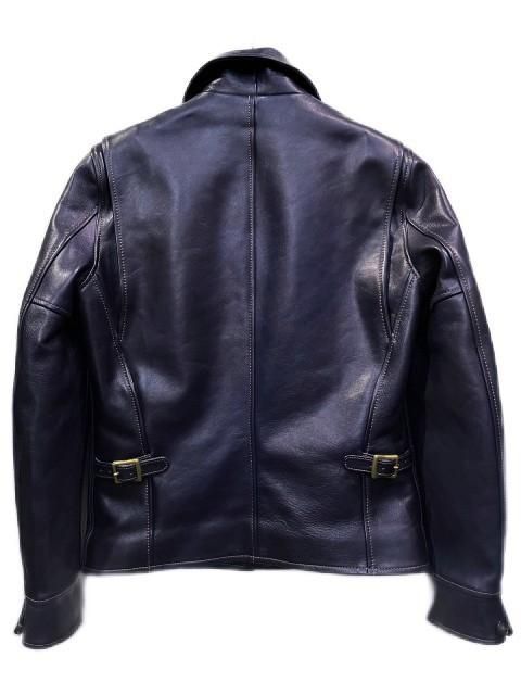 サイズ46まで　Y'2 LEATHERワイツーレザー インディゴホースシングルライダース　 レザージャケット- 夜型大型セレクトショップ　 AMERICAN DREAM名古屋