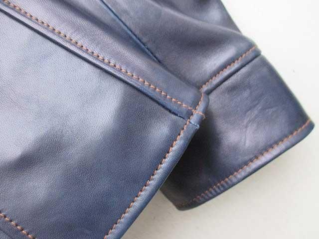 サイズ46まで Y'2 LEATHERワイツーレザー インディゴホース