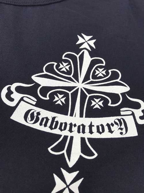 GABORATORYガボラトリー　ガボールGABORATORYCROSS Tシャツ　black- 夜型大型セレクトショップ　AMERICAN  DREAM名古屋