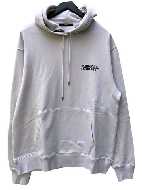 STAMPDスタンプド FUCK OFF DRAG HOODIE white パーカー- 夜型大型セレクトショップ AMERICAN DREAM名古屋