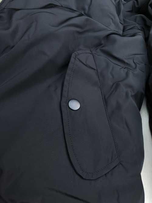 STAMPDスタンプドSTRAPPED BOMBER JKT black- 夜型大型セレクト