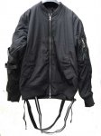 <img class='new_mark_img1' src='https://img.shop-pro.jp/img/new/icons60.gif' style='border:none;display:inline;margin:0px;padding:0px;width:auto;' />STAMPDץ<BR>STRAPPED BOMBER  JKT black