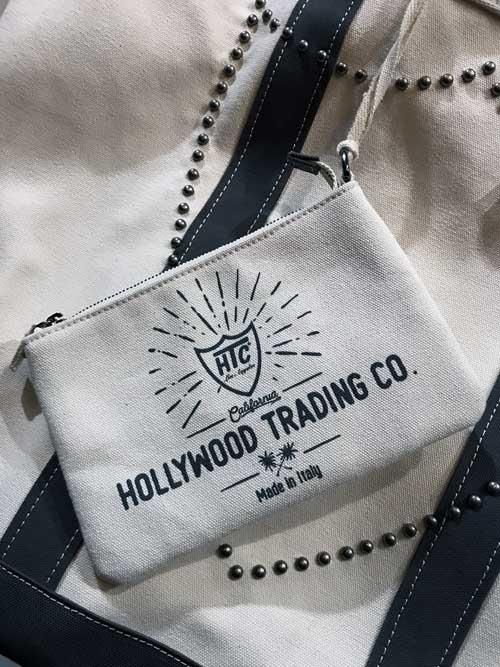 HTC ITALY/エイチティーシー BIG TOTO BAG grey 大きめ