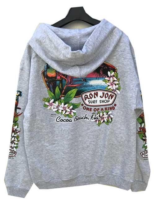 RON JONロンジョンParadise Surf Hoodieプルオーバーパーカー Heather ...