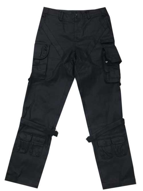 STAMPDスタンプドParrachutte Pant black- 夜型大型セレクト