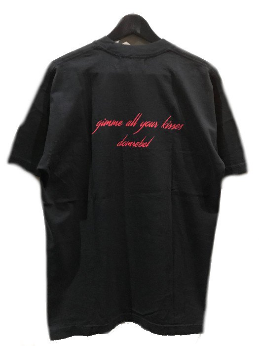 DOM REBEL/ドムレーベルSMOOCH BOX Tシャツblack- 夜型大型セレクト