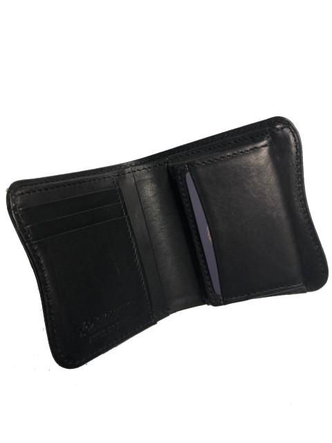 Y'2LEATHERワイツーレザーHORSE HIDE WALLET エコホースblack