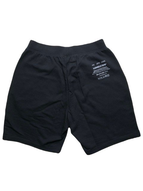 LONELY論理ロンリーLONELY UNIV SWEAT SHORTS black- 夜型大型セレクトショップ　AMERICAN DREAM名古屋