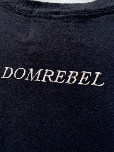 DOM REBEL/ドムレーベルNBA TシャツI　black 　スワロフスキー- 夜型大型セレクトショップ　AMERICAN DREAM名古屋