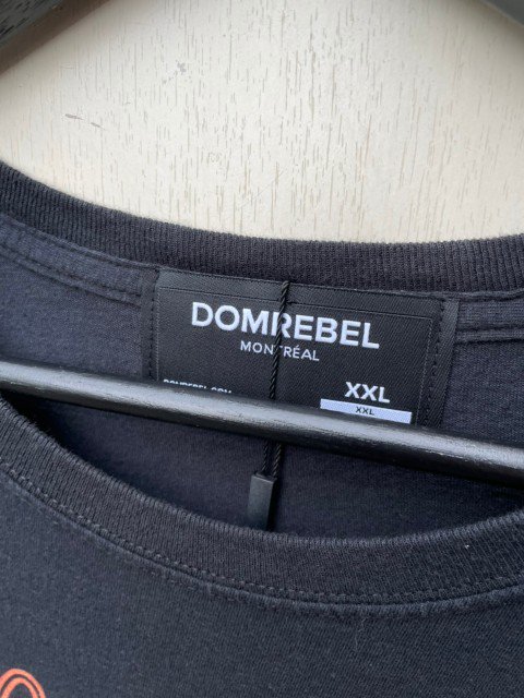 DOM REBEL/ドムレーベルNBA TシャツI　black 　スワロフスキー- 夜型大型セレクトショップ　AMERICAN DREAM名古屋