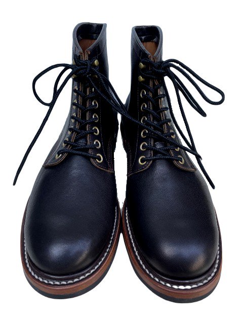 Y'2 LEATHERワイツーレザー ベジクロホース WORK BOOTS black -夜型大型セレクトショップAMERICAN DREAM名古屋