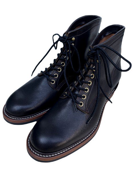 Y'2 LEATHERワイツーレザー ベジクロホース WORK BOOTS black -夜型大型セレクトショップAMERICAN DREAM名古屋