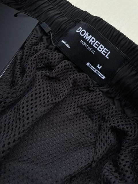 DOMREBELドムレーベルTRACK PANTS black- 夜型大型セレクト