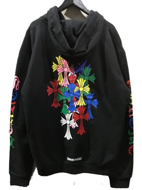 HOODIEHO週末値下！CHROME HEARTS クロムハーツ マルチカラー  パーカー