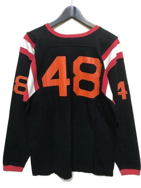 JACKSON MATISSEジャクソンマティスFOOTBALL TEE black- 夜型大型