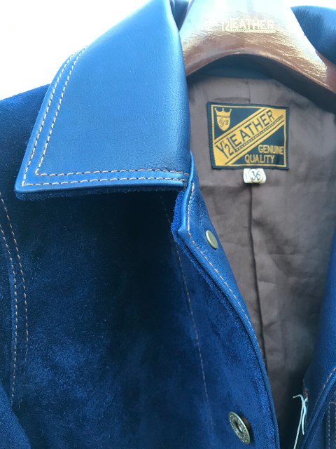 Y'2 LEATHER ワイツーレザーカバーオール STEER.SUEDE COVERALL TB-142