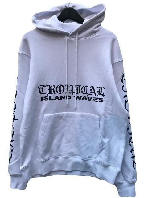 STAMPDスタンプドISLAND WAVES Hoodie white- 夜型大型セレクトショップ　AMERICAN DREAM名古屋