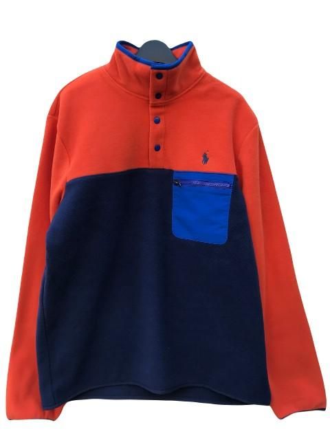 RALPH LAUREN/ポロラルフローレンハーフボタンフリースプルオーバーorange- 夜型大型セレクトショップ　AMERICAN DREAM名古屋