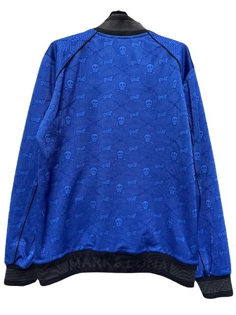 美品✨　マークアンドロナ　総柄　ブルゾン　Ruler JQ Jersey Top 美品✨ マークアンドロナ 総柄 ブルゾン Ruler JQ Jersey Top