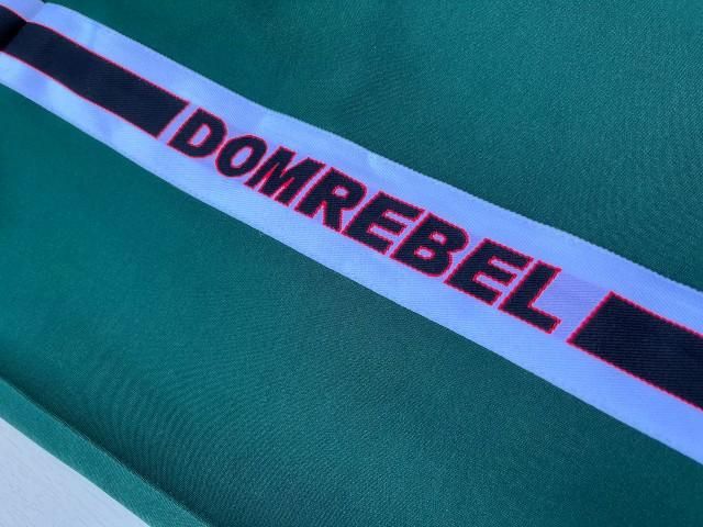 DOMREBELドムレーベルPLEATED TRACKPANTS green- 夜型大型