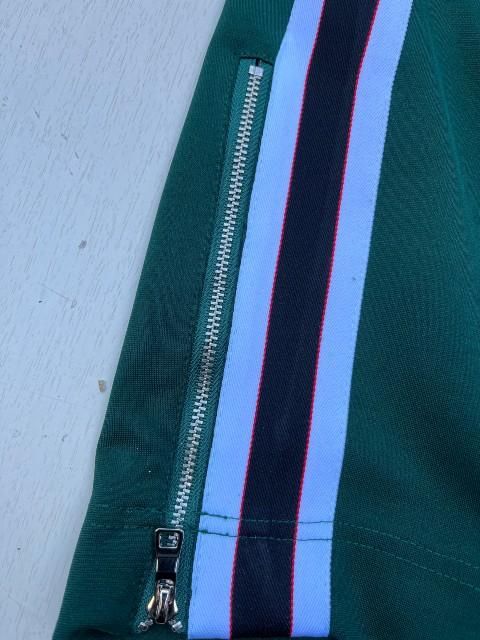 DOMREBELドムレーベルPLEATED TRACKPANTS green- 夜型大型