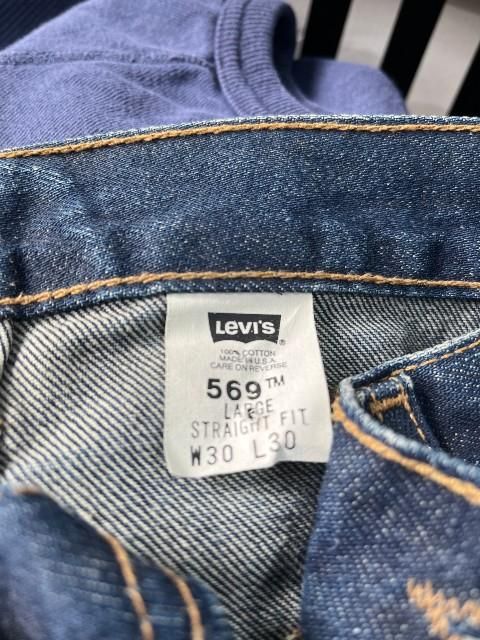Levis RED TAB LOT53 569 アメリカ製ルーズストレートデニム- 夜
