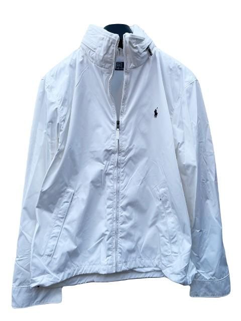 POLO RALPH LAURENラルフローレンナイロンジャケットwhite- 夜型大型セレクトショップ　AMERICAN DREAM名古屋