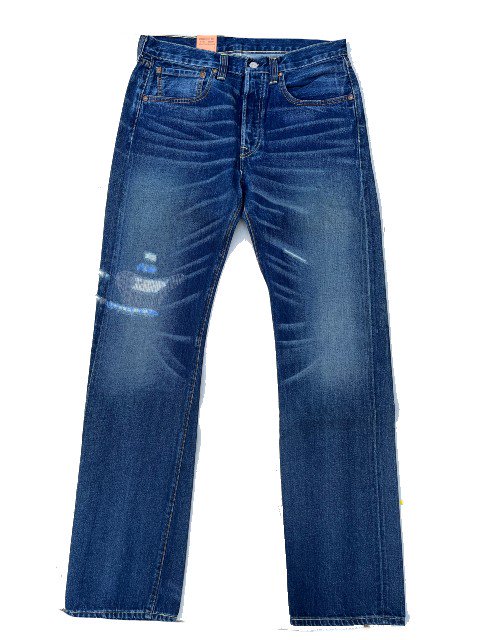 Levis 501 加工　ストレート　2000年代初めのデッドストック- 夜型大型セレクトショップ　AMERICAN DREAM名古屋