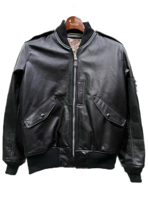 Y'2 LEATHERワイツーレザー OIL SOFT HORSE type L2 JKT black- 夜型