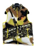 MARK&LONA マーク＆ロナ <BR>Prestige Jaquard Fleece Vest フリースベスト　yellow
