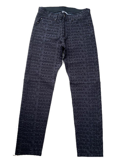 MARK&LONA マーク＆ロナEste Uneven Jacquard Pants チャコール　MLM-2C-AT13- 夜型大型セレクトショップ　 AMERICAN DREAM名古屋