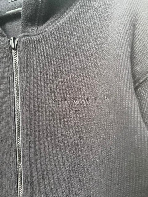 STAMPDスタンプ Thermal Lined Reversible Hoodie 裏サーマルジップ