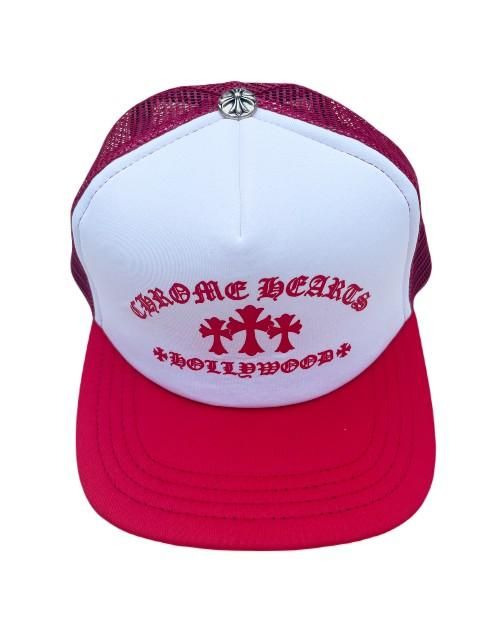 CHROME HEARTSクロムハーツ King Taco トラッカーキャップRED/WHITE- 夜型大型セレクトショップ　AMERICAN  DREAM名古屋