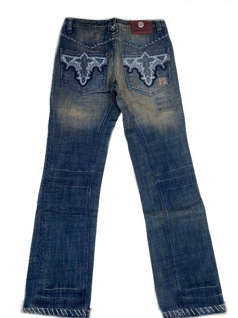 ANTIK DENIM アンティークデニムハンドステッチヴィンテージ加工デニム ...