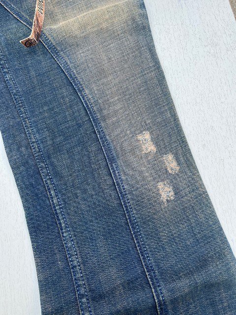 ANTIK DENIM アンティークデニムハンドステッチヴィンテージ加工デニム ...