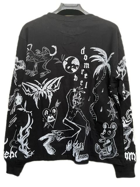 DOM REBEL/ドムレーベルTATTOO LONGSLEEVE T-SHIRT -夜型大型セレクト