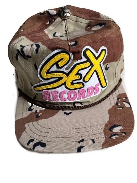 CHROME HEARTSクロムハーツMatty Boy Sex Records 5 Panel Hat Camo