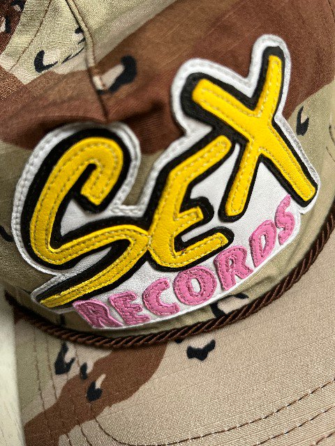 クロムハーツ　セックスレコード　SEXロゴ　ビーニー　極美品