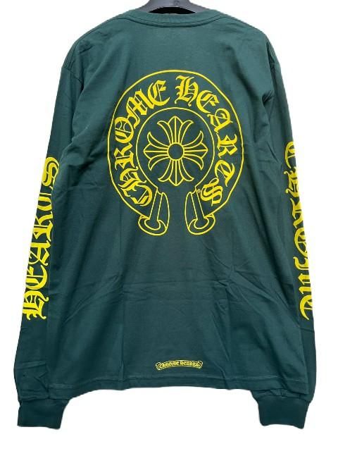 CHROME HEARTSクロムハーツホースシューロンT Tシャツ greenyellow- 夜型大型セレクトショップ　AMERICAN  DREAM名古屋