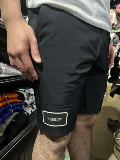 MARK&LONA マーク＆ロナCODEハイパーストレッチショーツblack