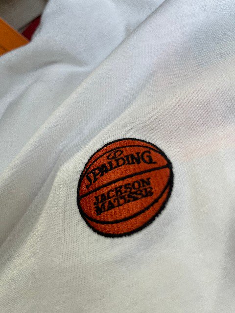 JACKSON MATISSEジャクソンマティスSPALDING×JM Basketball Pocket Tee