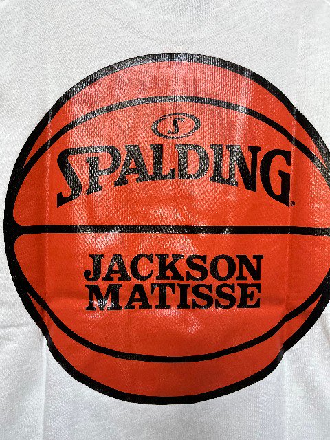 JACKSON MATISSEジャクソンマティスSPALDING×JM Basketball Pocket Tee