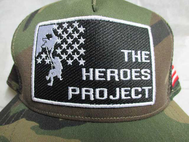 CHROME HEARTSクロムハーツTHE HEROES PROJECT・CAMO TRUCKER CAP 