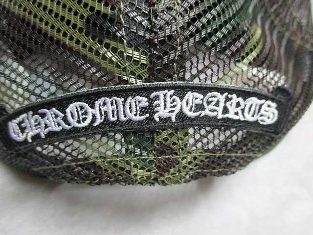 CHROME HEARTSクロムハーツTHE HEROES PROJECT・CAMO TRUCKER CAP