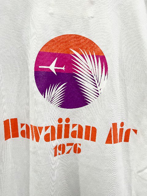 HORN G.N.TホーンガーメントHawaiian Airlines 70'S　Tee white-夜型大型セレクトショップ　AMERICAN  DREAM名古屋