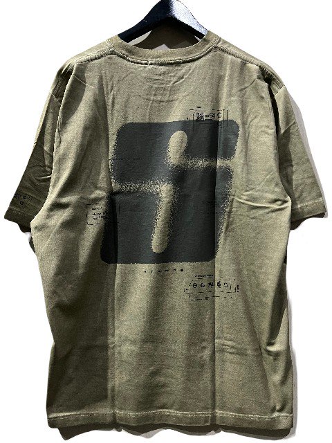 STAMPDスタンプドOil Washed Transit Relaxed Tee khaki 夜型大型セレクトショップ　AMERICAN  DREAM名古屋