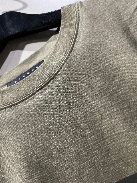 STAMPDスタンプドOil Washed Transit Relaxed Tee khaki 夜型大型セレクトショップ　AMERICAN  DREAM名古屋